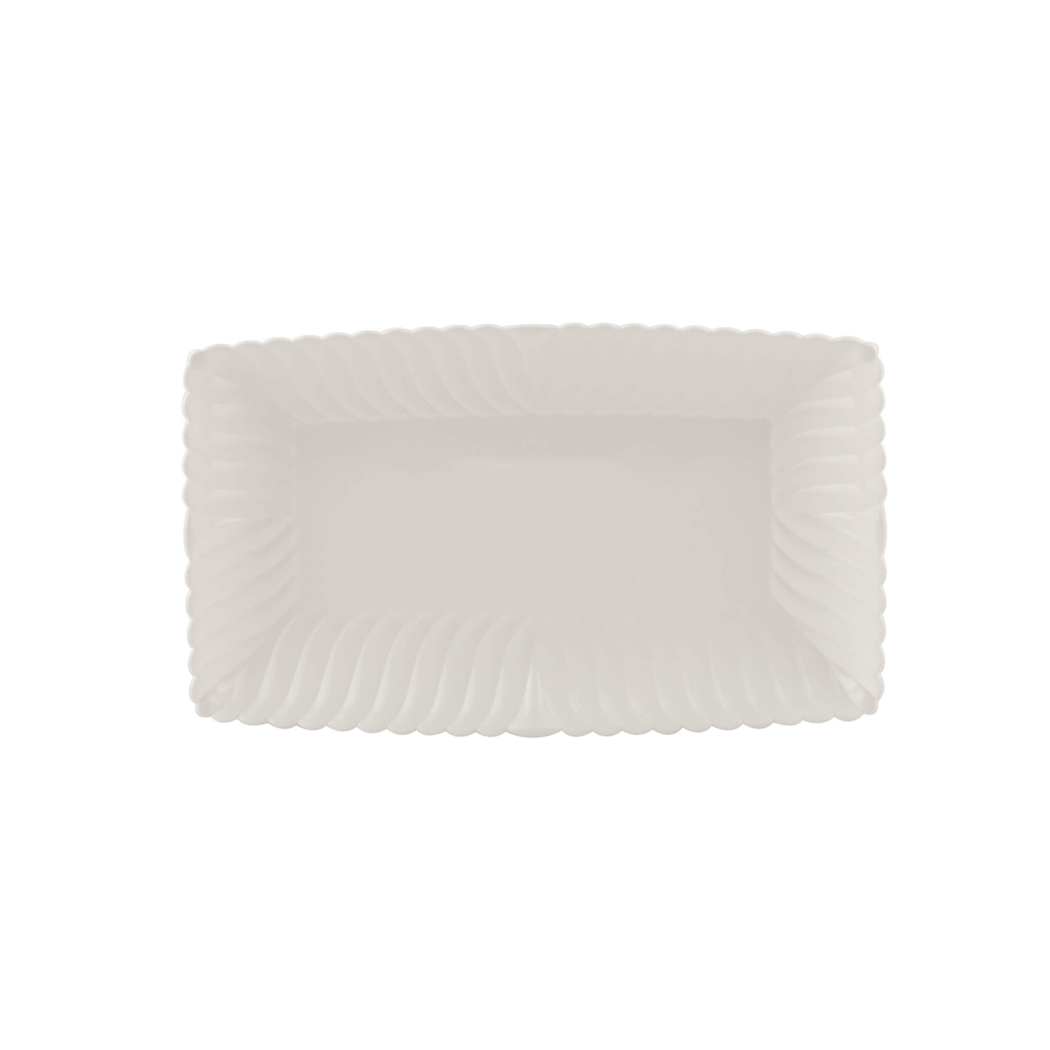 Premium Rectangle Flower Plate 4 Pieces - Hotpack Global