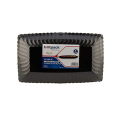 Premium Rectangle Flower Plate 4 Pieces - Hotpack Global