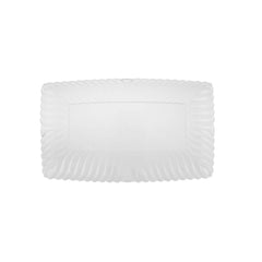 Premium Rectangle Flower Plate 4 Pieces - Hotpack Global