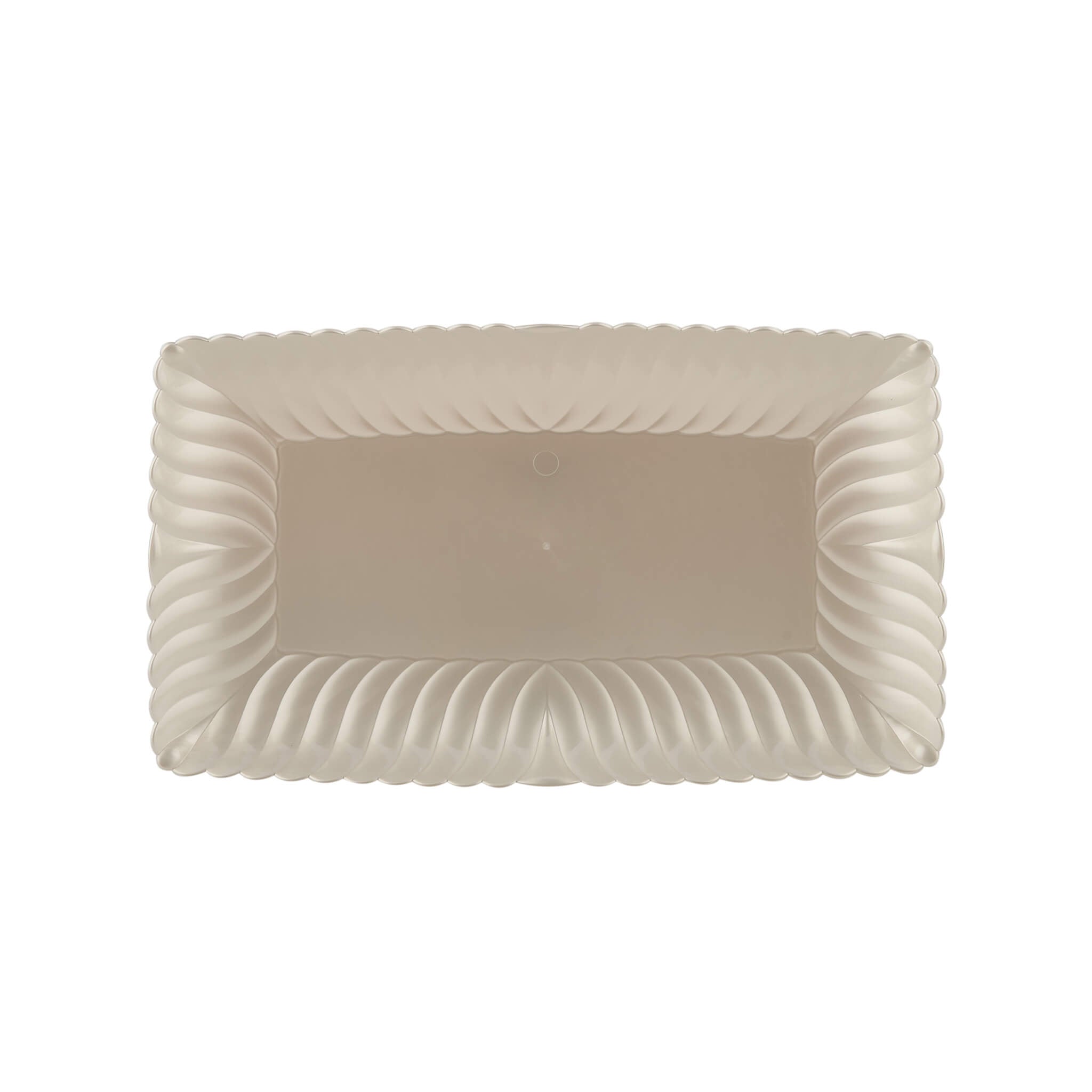 Premium Rectangle Flower Plate 4 Pieces - Hotpack Global