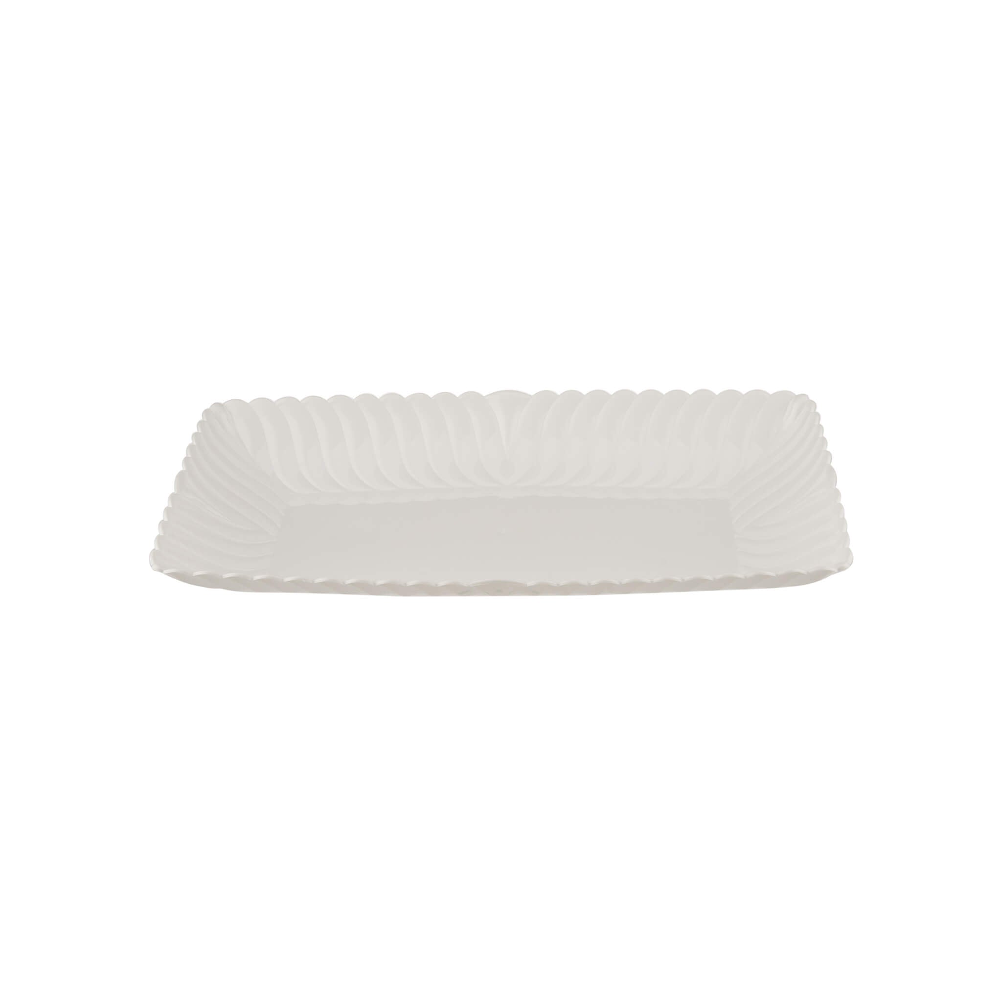 Premium Rectangle Flower Plate 4 Pieces - Hotpack Global