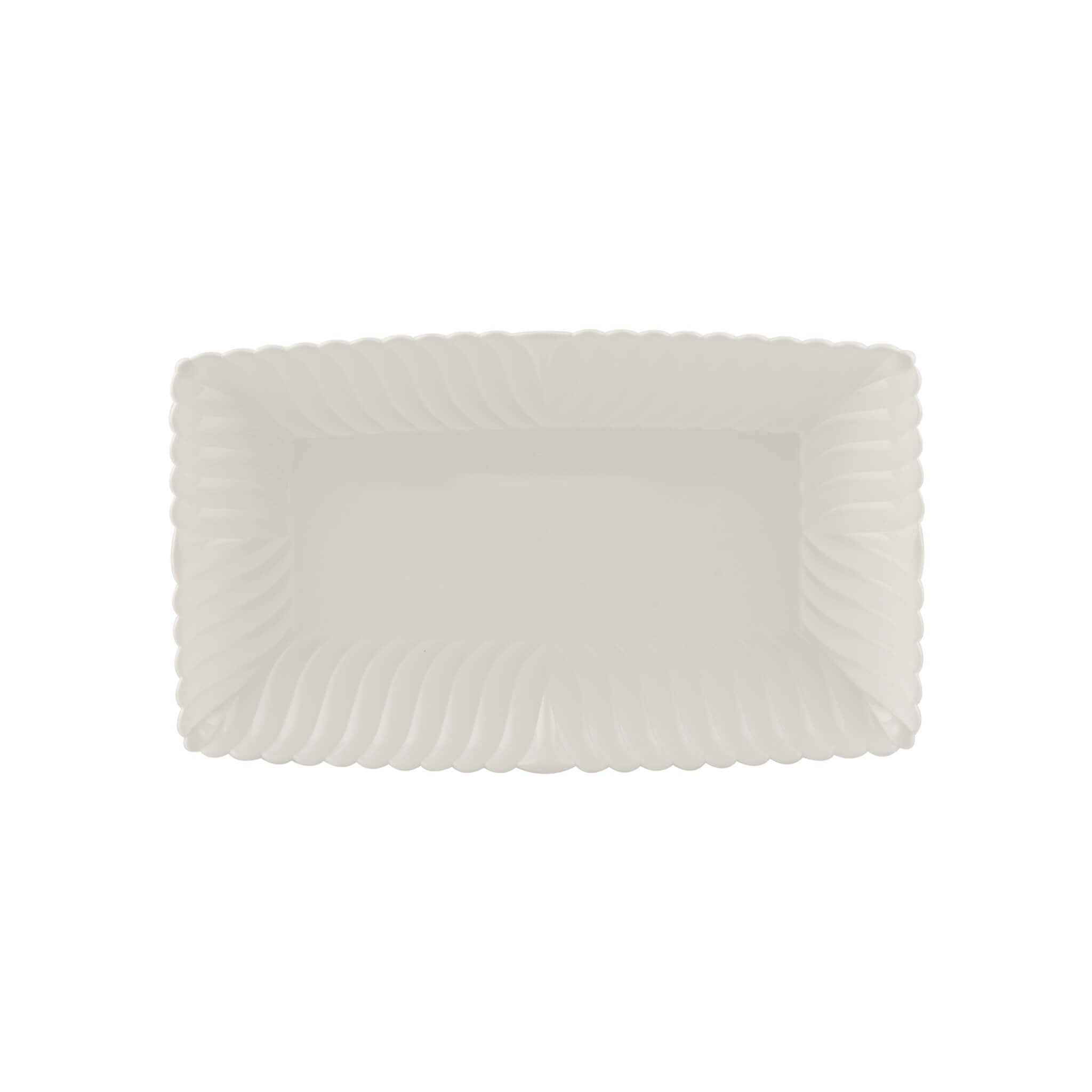 Premium Rectangle Flower Plate 4 Pieces - Hotpack Global