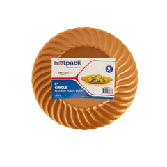 Premium Circle Flower Plate 6 Pieces - hotpackwebstore.com