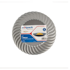 Premium Circle Flower Plate 6 Pieces - hotpackwebstore.com