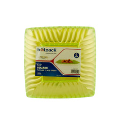 Premium Square Flower Plate - Hotpack Global