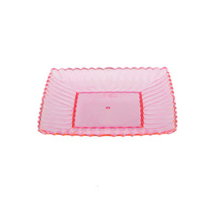 Premium Square Flower Plate - Hotpack Global