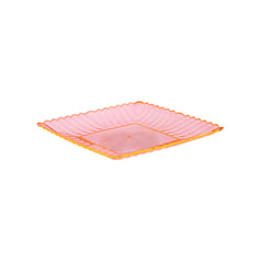 Premium Square Flower Plate - Hotpack Global