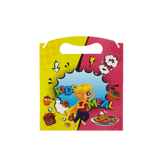 Paper Kids Meal Box 250 Pieces - Hotpack Global
