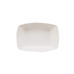 Red and White Boat Tray 1/2 lb #50 concession food - Hotpack Global