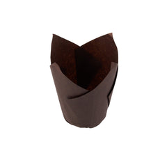 Brown Tulip Baking Cups - Hotpack Global