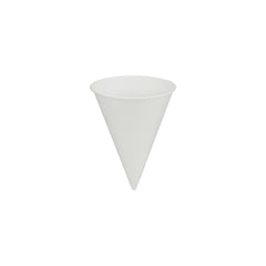 4 Oz White Paper Food Service Cone Cold Water Cup - Hotpack Global