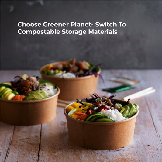 Choose Greener Planet- Switch To Compostable Storage Materials