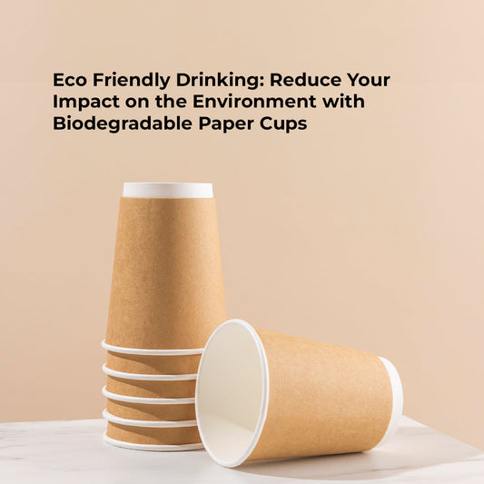 Eco Friеndly Drinking: Rеducе Your Impact on thе Environmеnt with Biodеgradablе Papеr Cups
