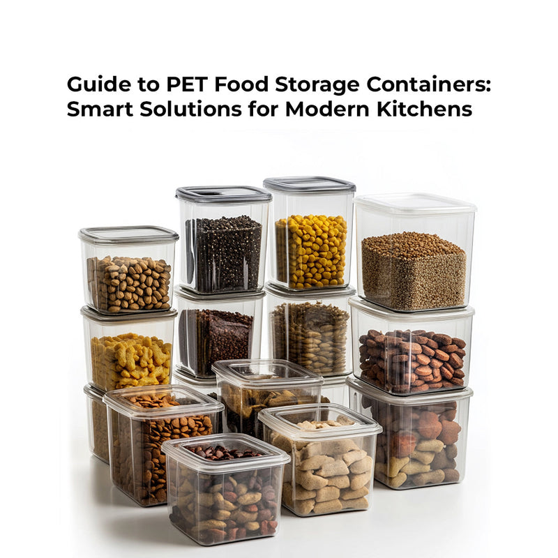 Guide to PET Food Storage Containers: Smart Solutions for Modern Kitchens & Businesses