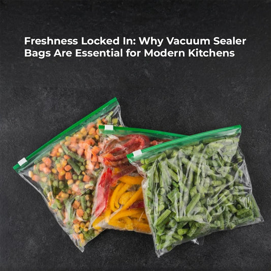 Freshness Locked In: Why Vacuum Sealer Bags Are Essential for Modern Kitchens