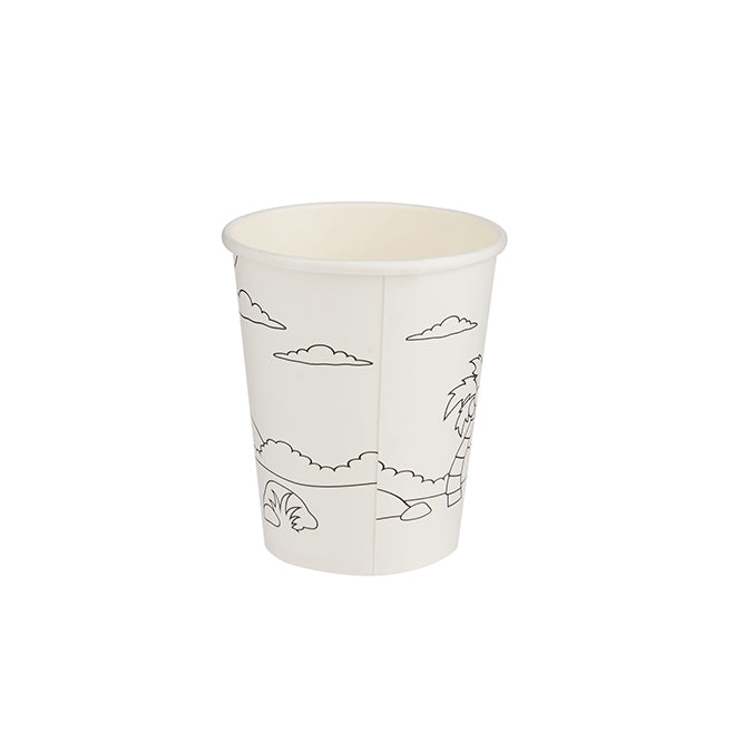 Colouring Paper Cup