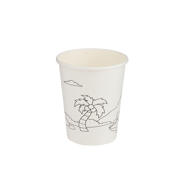 Colouring Paper Cup