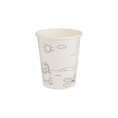 Colouring Paper Cup