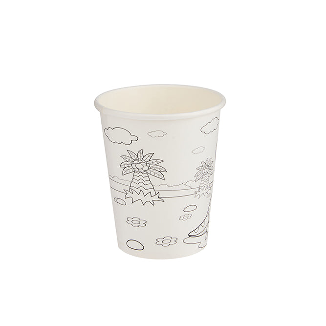 Colouring Paper Cup
