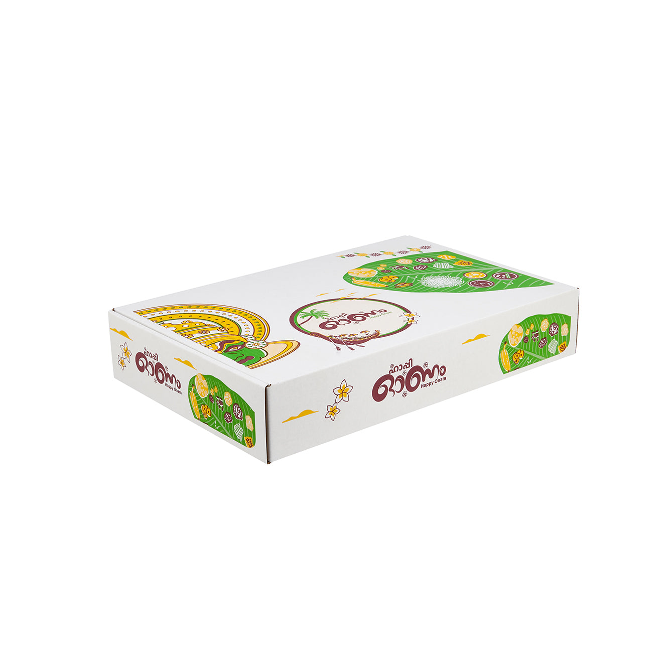 Happy Onam Printed Meal Box - hotpackwebstore.com