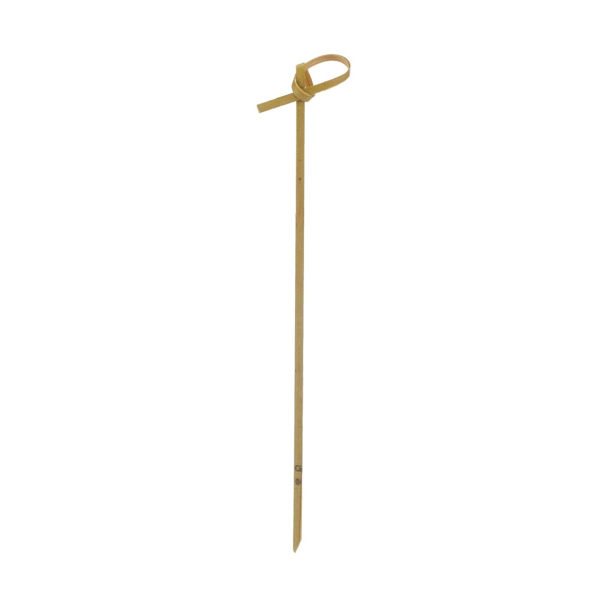 15 cm Disposable Bamboo Knotted Skewer - hotpackwebstore.com - Bamboo Skewer