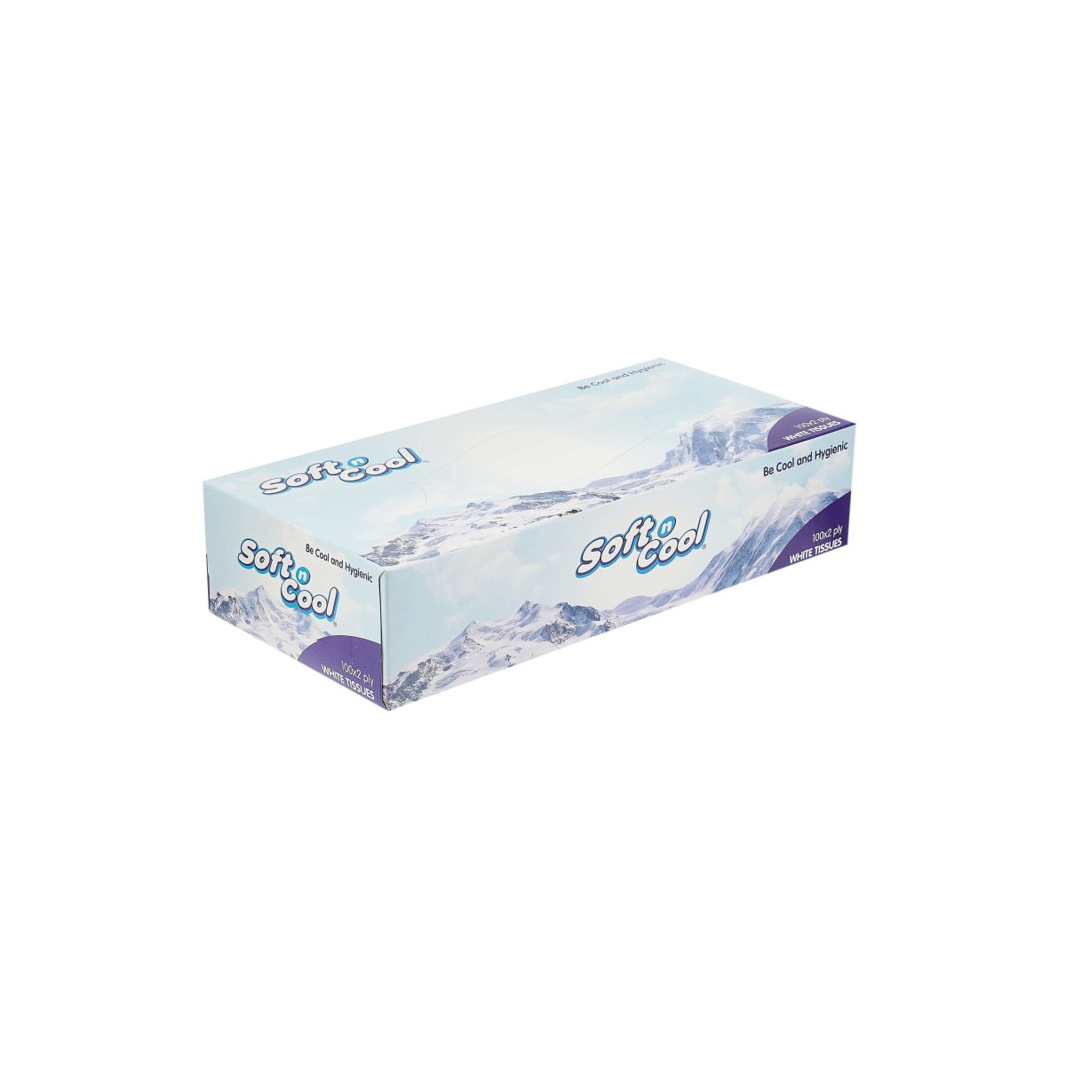 30 Boxes Soft n Cool Facial Tissue 100 Sheets x 2 ply - hotpackwebstore.com - Facial Tissue