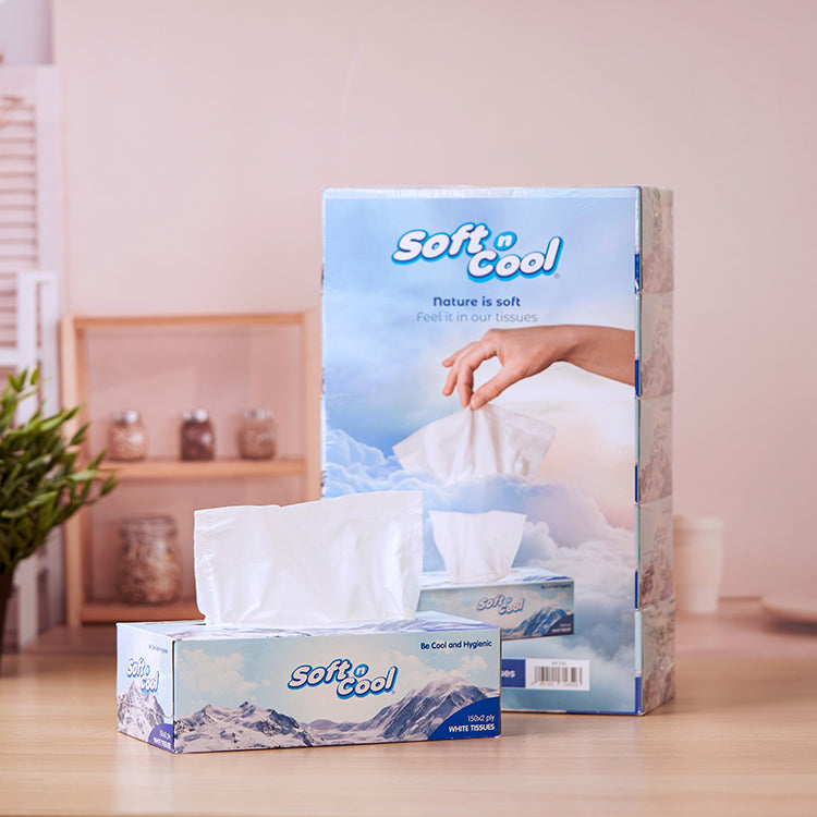 30 boxes Soft n Cool Facial Tissue x 2 ply - hotpackwebstore.com