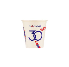 Hotpack 30 Years Anniversary Paper Cups Promotional Pack | 6.5 oz x 100 Pieces