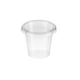 3 Oz Clear PET portion cup for  sauces and condiments - Hotpack Global