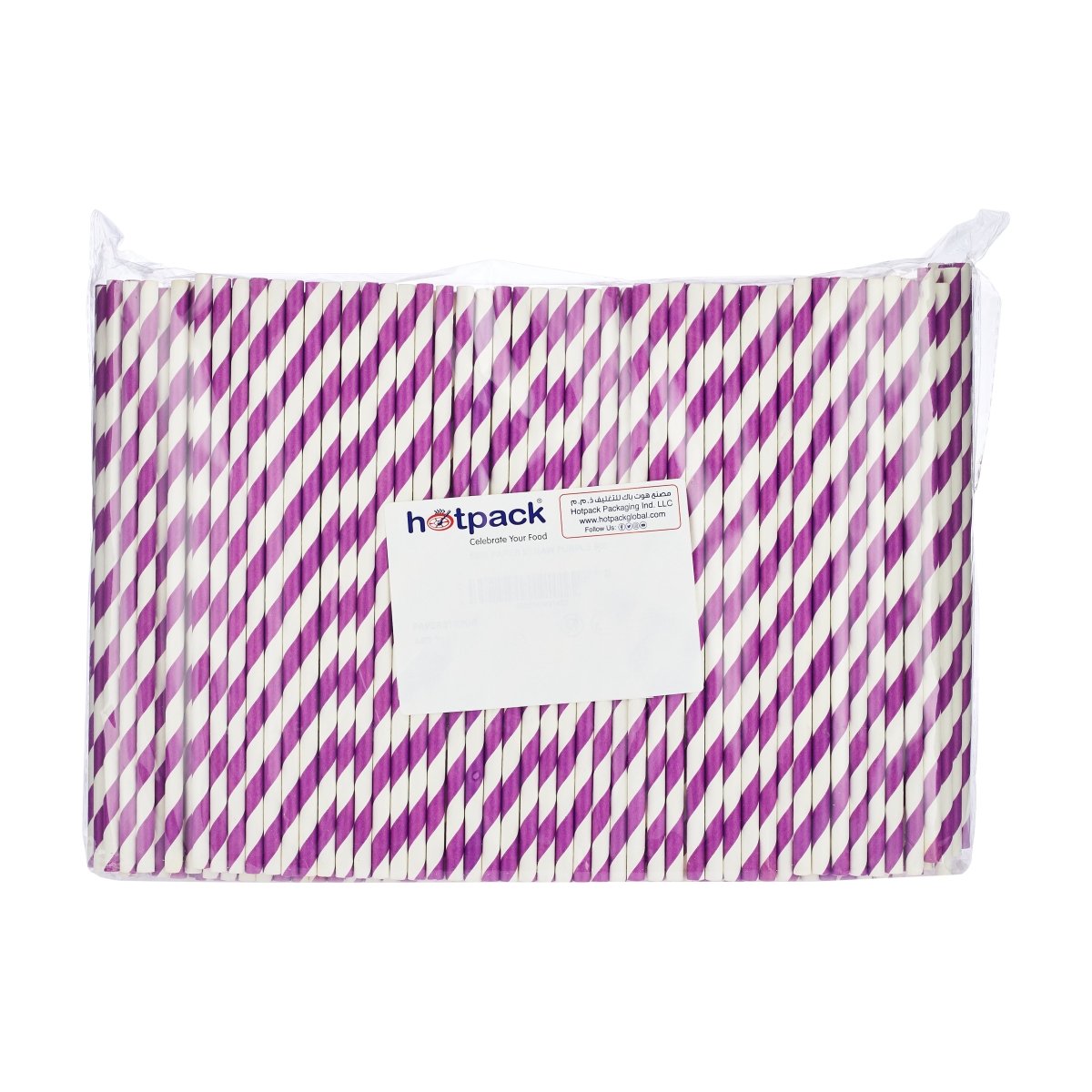 6 mm Paper Straw Without Wrap - hotpackwebstore.com - Paper Straws