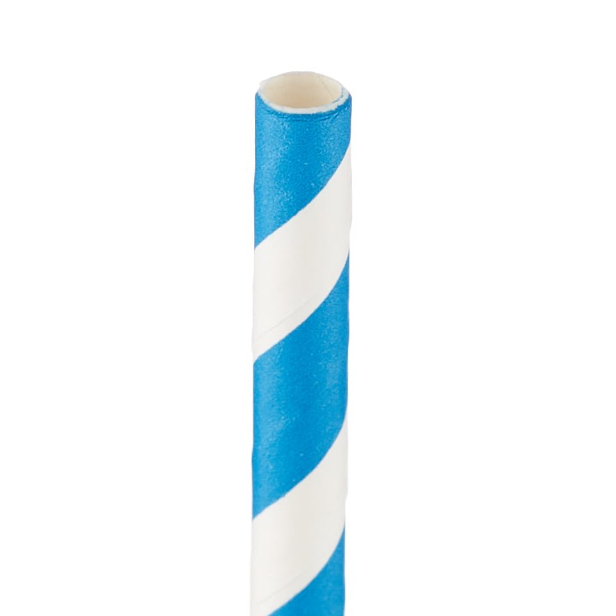 6 mm Paper Straw Without Wrap - hotpackwebstore.com - Paper Straws