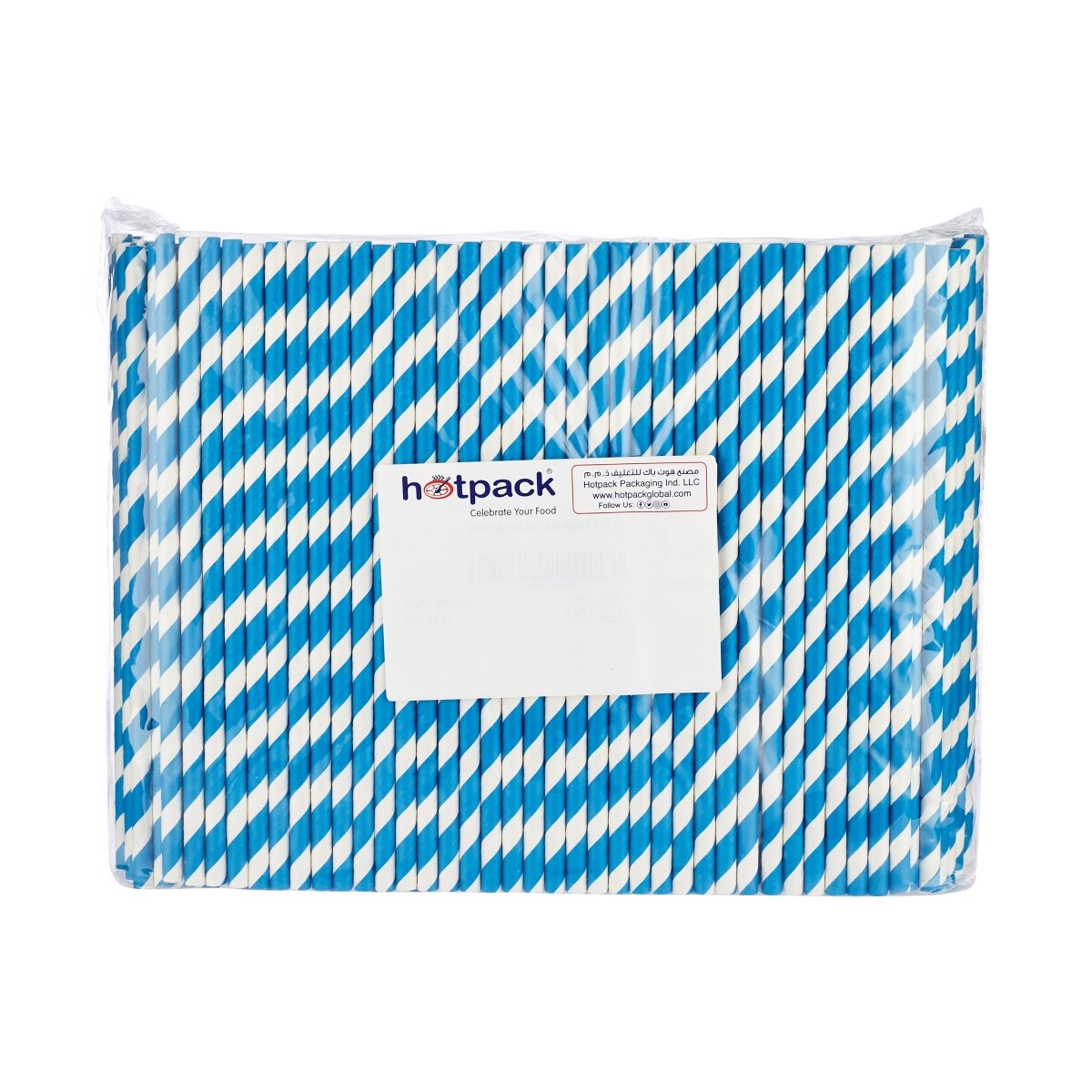 6 mm Paper Straw Without Wrap - hotpackwebstore.com - Paper Straws