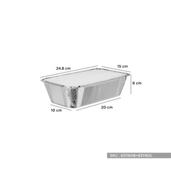 831160 Aluminium container - Hotpack Global