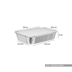 83185 Aluminum food container - Hotpack Global