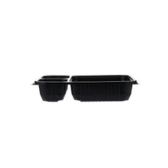 Black Microwave Container 3 Compartment
