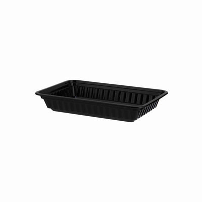 Black Base Heavy Duty Rectangular Container 28 oz | 300 Pieces - hotpackwebstore.com