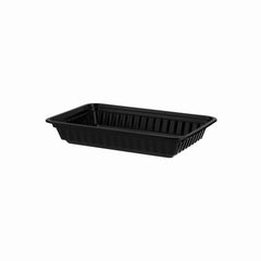 Black Base Heavy Duty Rectangular Container 28 oz | 300 Pieces - hotpackwebstore.com