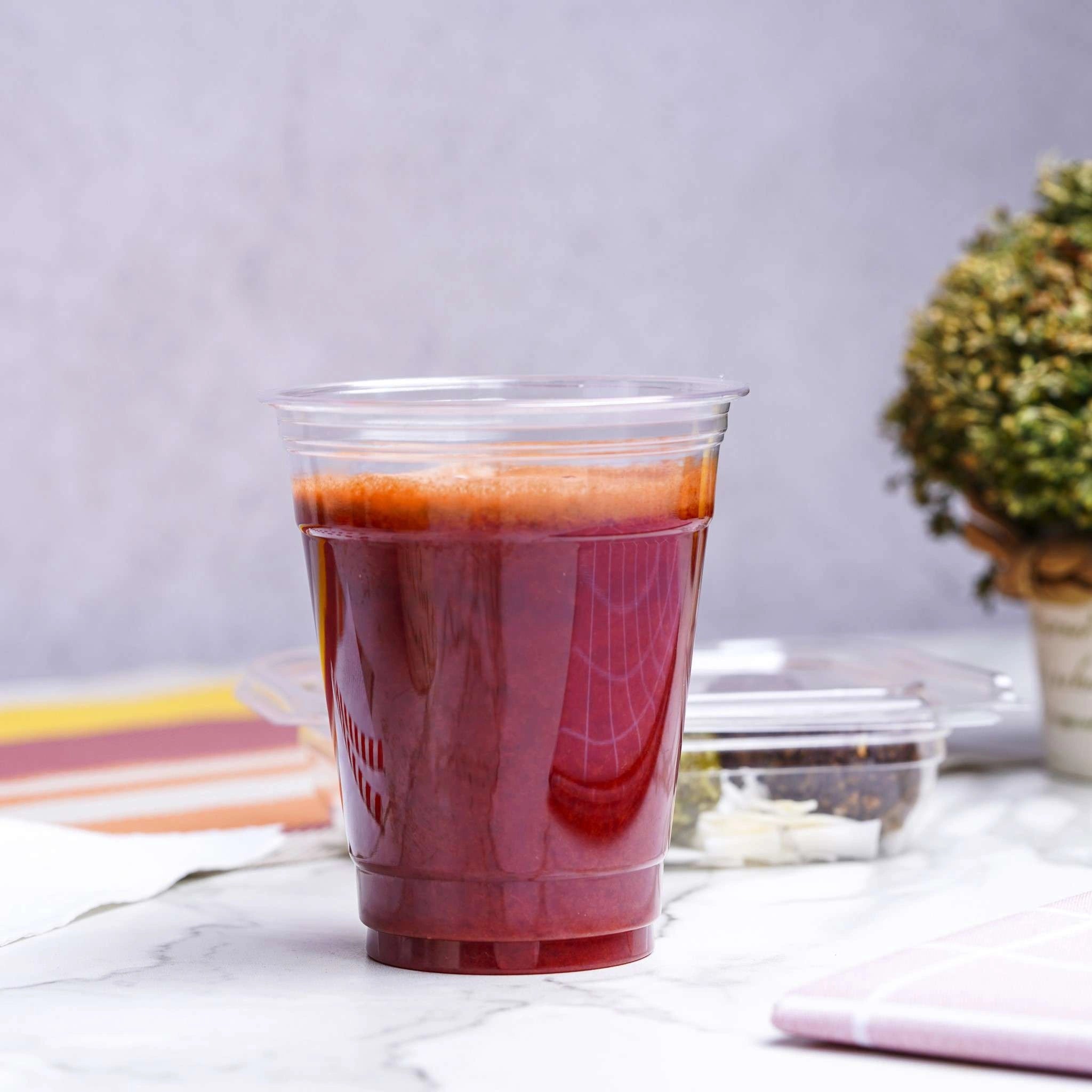 PET Clear Juice Cup  98 Diameter - hotpackwebstore.com