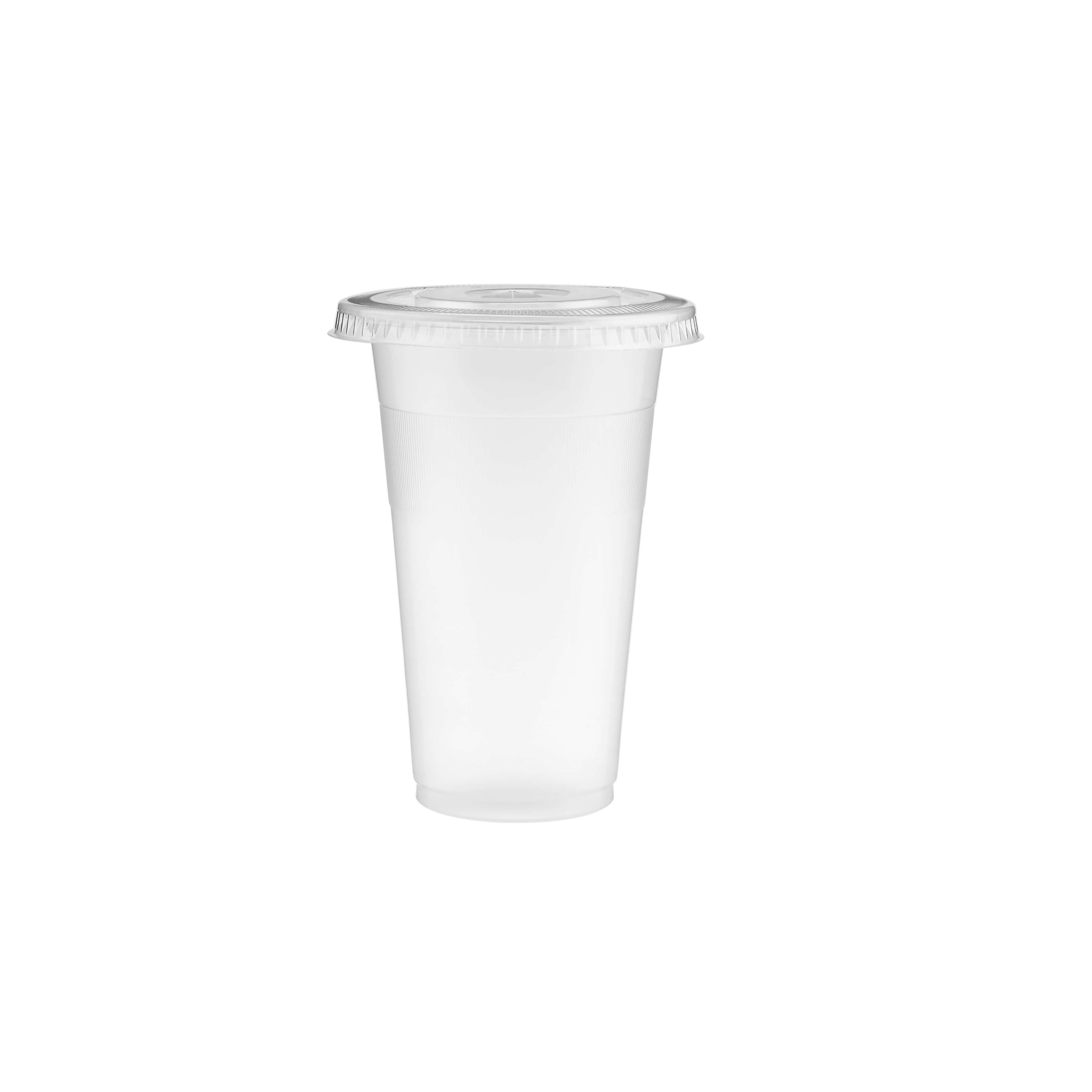14 Oz Clear Plastic Cups with lid - Hotpack Global