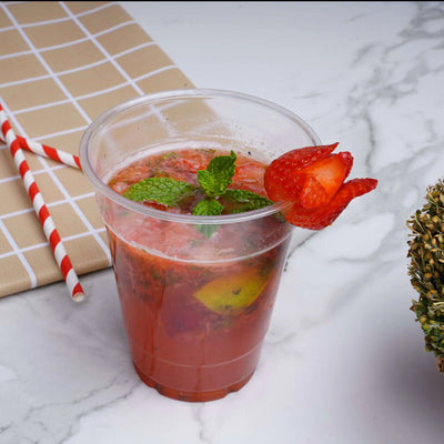 PET Clear Juice Cup 91 Diameter