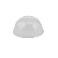Dome Lid With Hole  for PET Juice Cup 12/14/16 Oz 91 Diameter