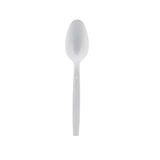 Plastic Heavy Duty White Spoon 1000 Pieces - hotpackwebstore.com