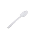 Plastic Heavy Duty White Spoon 1000 Pieces - hotpackwebstore.com