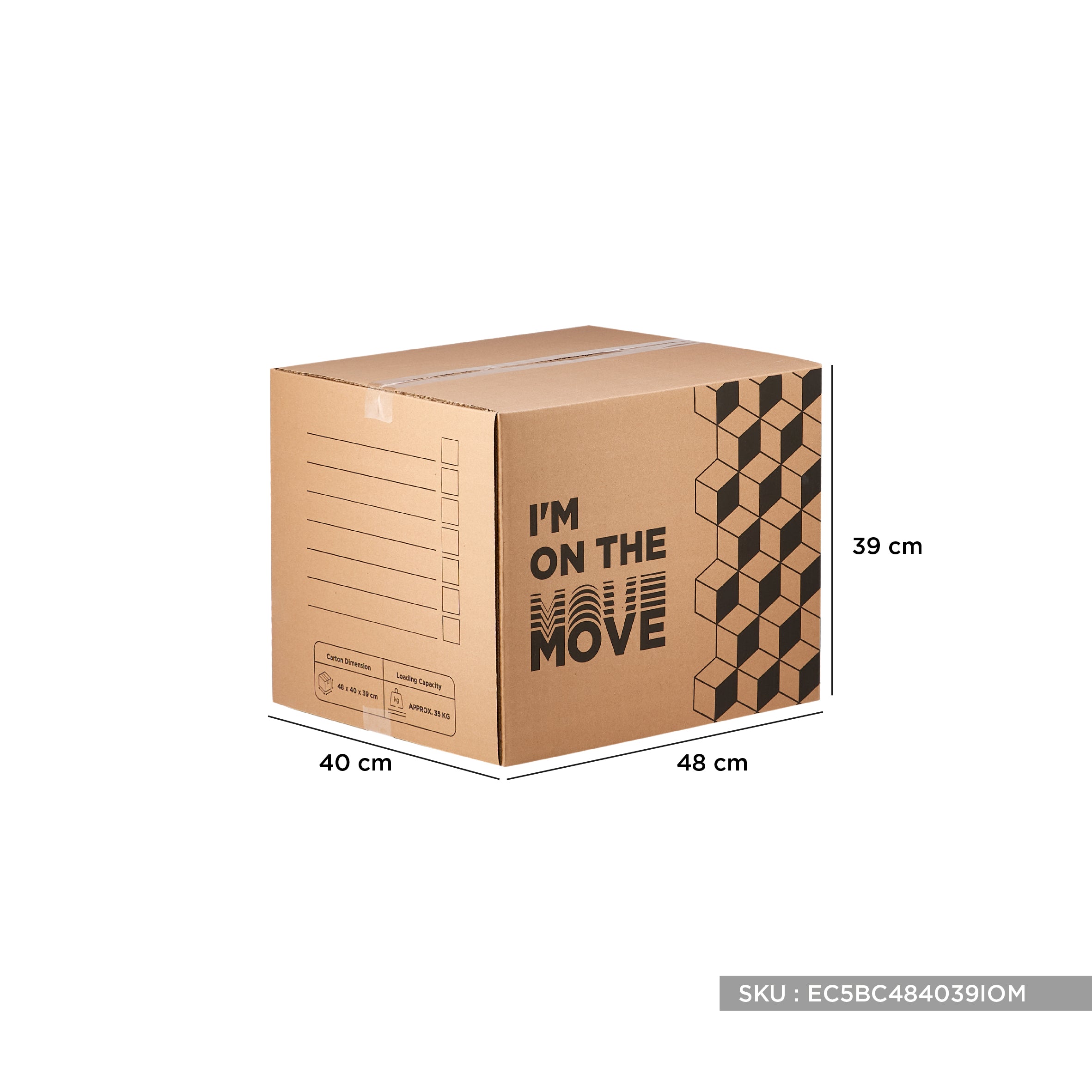 Corrugated Carboard Moving Box - hotpackwebstore.com