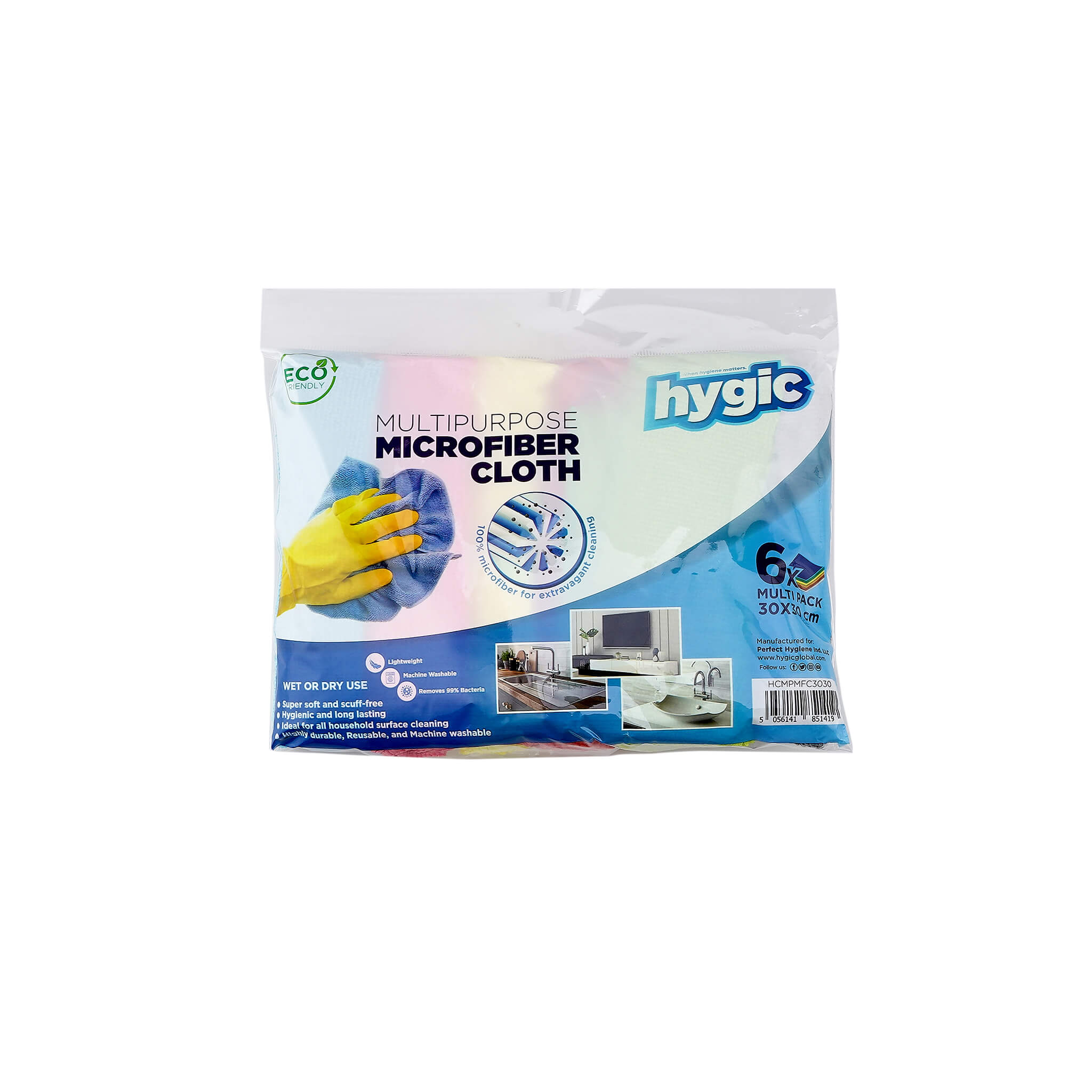 Hygic Multipurpose Microfiber Cloth - hotpackwebstore.com