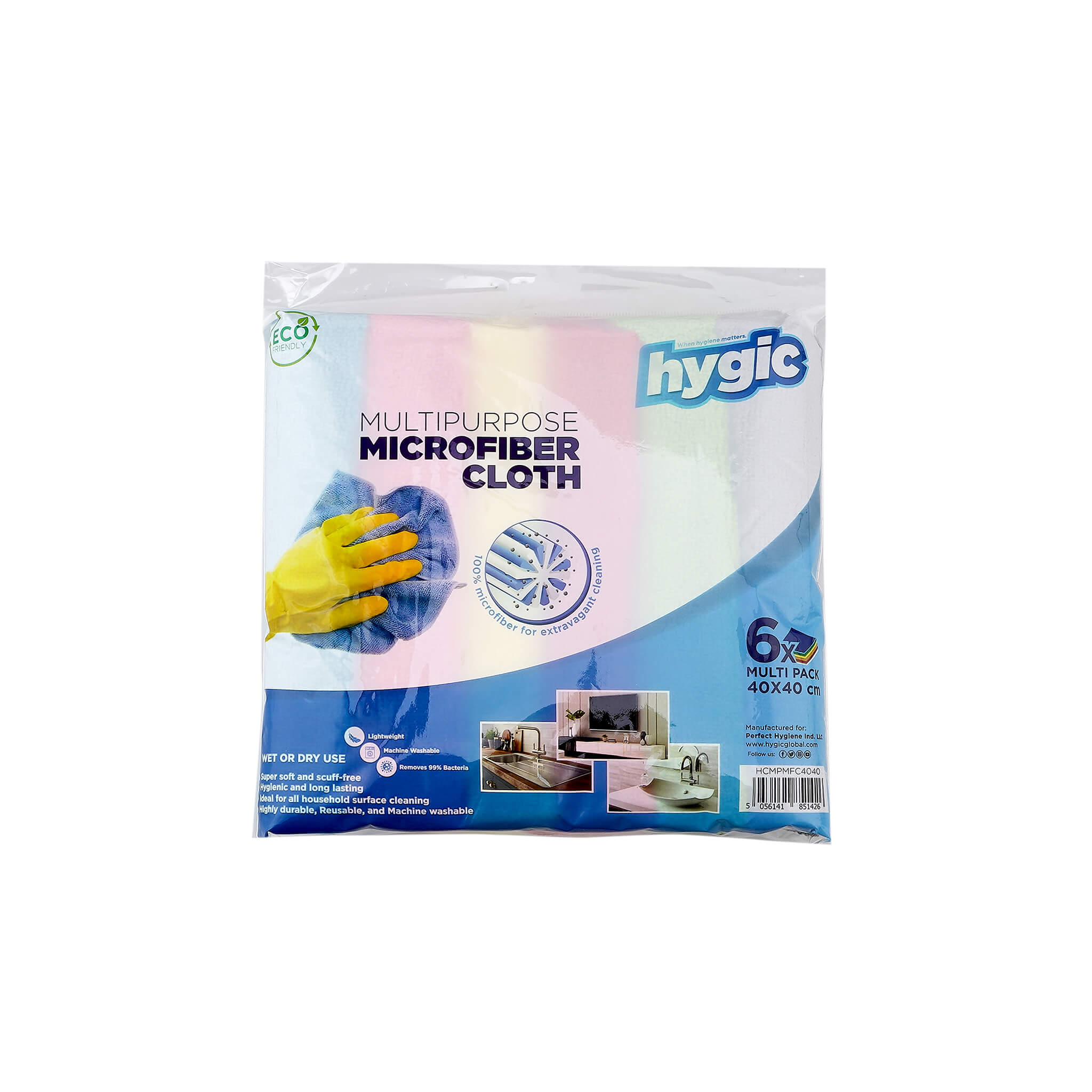Hygic Multipurpose Microfiber Cloth - hotpackwebstore.com