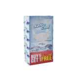 Promo pack of Facial tissues, buy 5 boxes get 1 box free - Hotpack Global