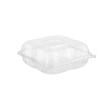 Clear Square Hinged Box - hotpackwebstore.com