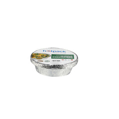 Round Aluminium Containers with Lid 800 ml 10 Pieces