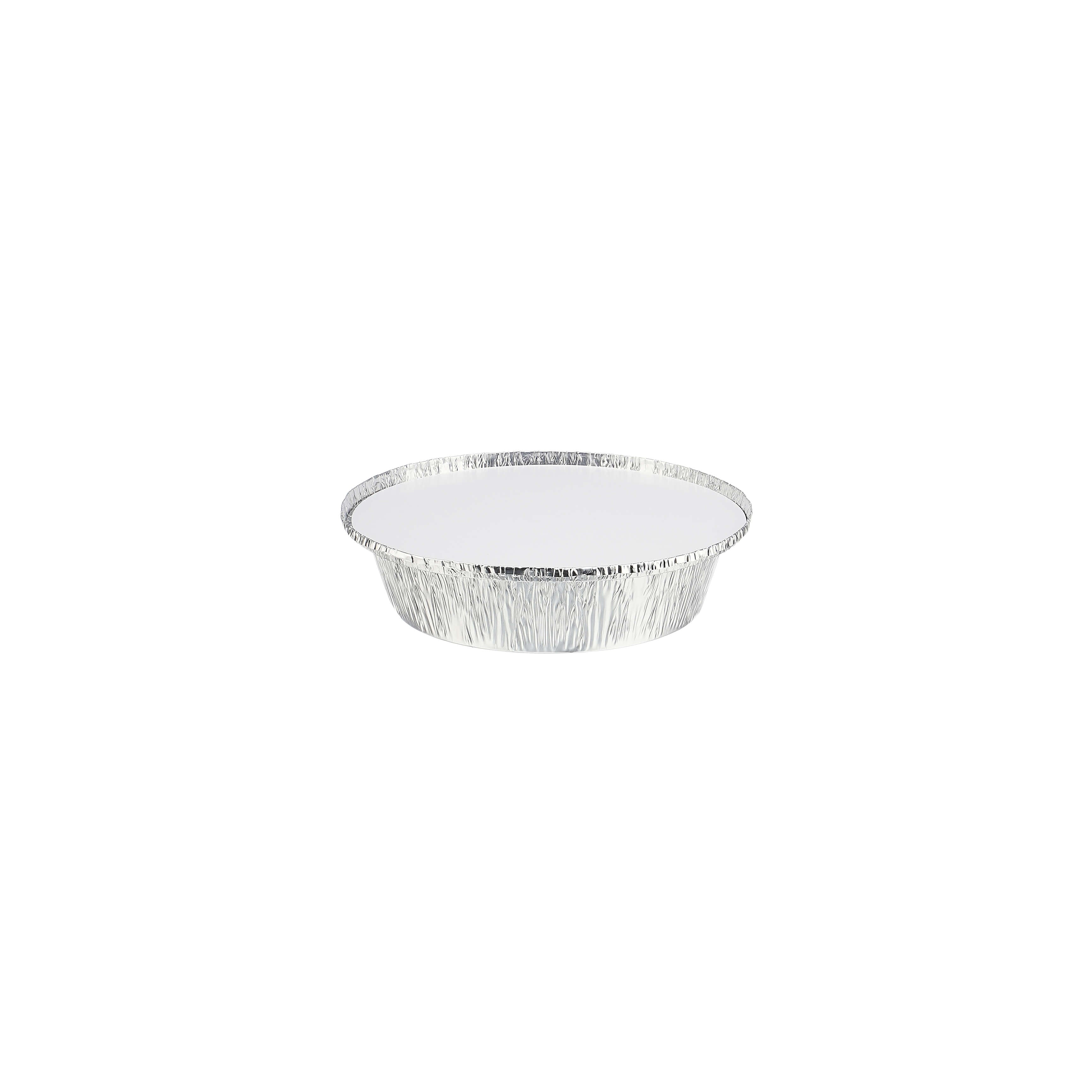Round Aluminium Containers with Lid 800 ml 10 Pieces
